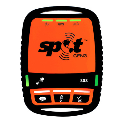 SPOT Gen 3 συσκευή εντοπισμού και αποστολής μηνύματος διάσωσης μεσω Δορυφορικού δικτύου.