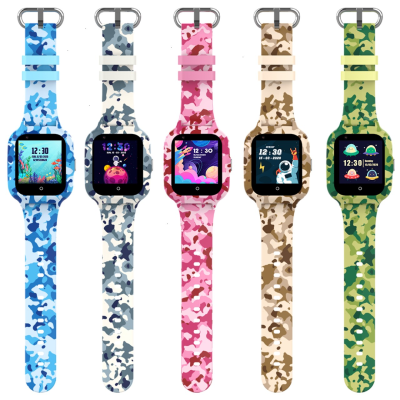 Wonlex KT22s Android 4G παιδικό smartwatch με θερμόμετρο, κάμερα, βιντεοκλήση, GPS,σύνδεση σε WiFi -πράσινο χρώμα