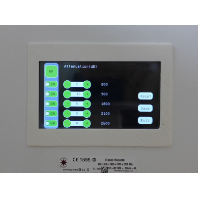 StellaDoradus Titan 6-band (700/800/900/1800/2100/2600) 4-port Mobile Signal Repeater (iR6-T)