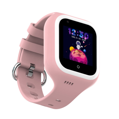 Wonlex KT21 Android 4G παιδικό smartwatch με θερμόμετρο, κάμερα, βιντεοκλήση, GPS,σύνδεση σε WiFi -ροζ χρώμα