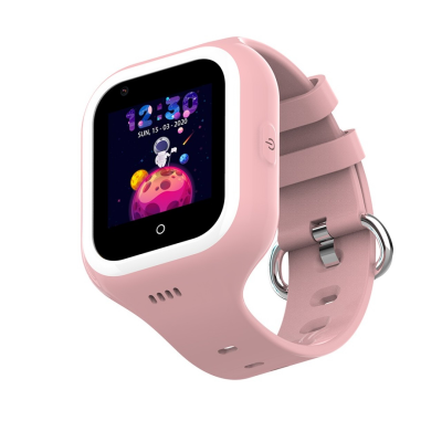 Wonlex KT21 Android 4G παιδικό smartwatch με θερμόμετρο, κάμερα, βιντεοκλήση, GPS,σύνδεση σε WiFi -ροζ χρώμα
