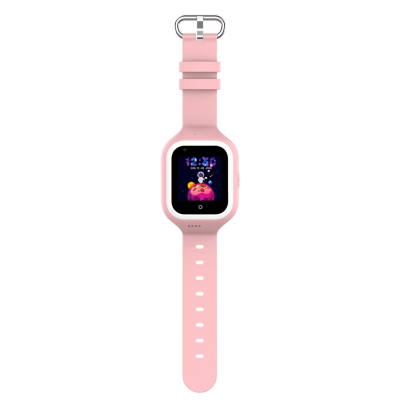 Wonlex KT21 Android 4G παιδικό smartwatch με θερμόμετρο, κάμερα, βιντεοκλήση, GPS,σύνδεση σε WiFi -ροζ χρώμα