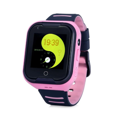 KT11 Android 4G παιδικό smartwatch  με κάμερα - φακο- βιντεοκλήση- GPS - σύνδεση σε WiFi - αδιάβροχο IP67 -ροζ χρώμα