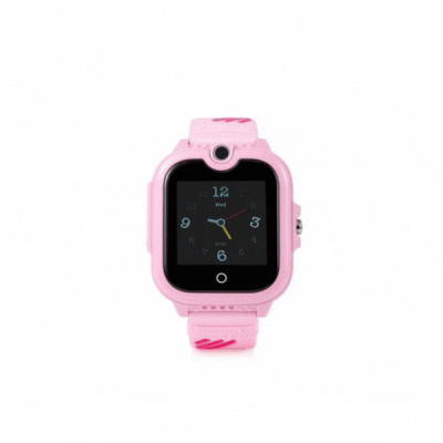 Wonlex KT13 Android 4G παιδικό smartwatch με κάμερα - ΦΑΚΟ- βιντεοκλήση- GPS - σύνδεση σε WiFi -ροζ χρώμα