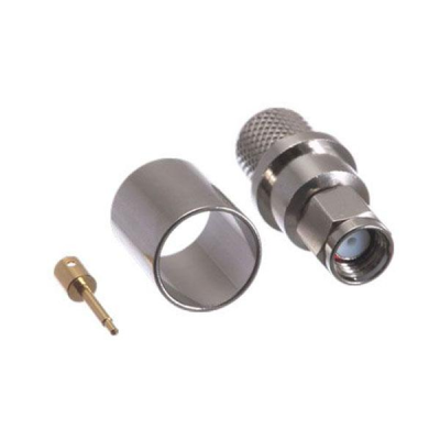 SMA male crimp connector για LMR400