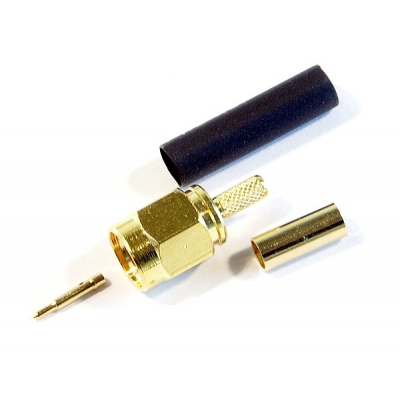 SMA Male crimp connector για RG174