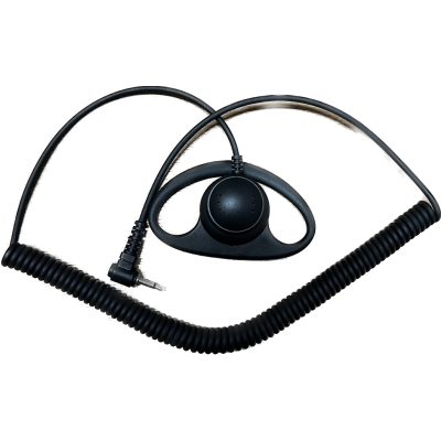 RETEVIS 1-PIN D-shape ακουστικό συμβατό με WOUXUN- KENWOOD, TYT, Baofeng