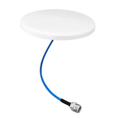 Flat κεραία 5G/4G (698-4200MHz) - τοποθέτηση σε οροφή - 1 x 5m καλώδιο και SMA (M) connector