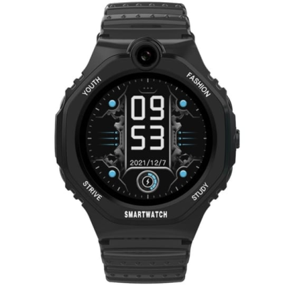 Wonlex KT26s Android 4G παιδικό smartwatch με κάμερα -βιντεοκλήση- GPS - σύνδεση σε WiFi - μαύρο χρώμα