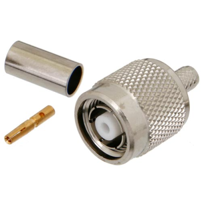 RP-TNC (male) Crimp connector για καλώδιο LMR400