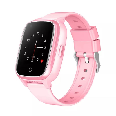 Wonlex KT17 Android 4G παιδικό smartwatch με κάμερα - βιντεοκλήση- GPS - σύνδεση σε WiFi - αισθητήρα αφαίρεσης- ροζ χρώμα