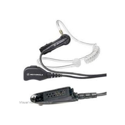 Motorola MDPMLN4607 μικροακουστικό με διάφανο σπιράλ για πομποδέκτες Motorola σειράς GP-320/340/360/380