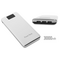 Power bank 5V/30000mAh με 3 θύρες USB και LCD οθόνη - Λευκό