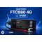 FTC880 4G GPS tracker IP69K με SIM κάρτα + 1 ΜΗΝΑ ΔΩΡΕΑΝ συνδρομή GPScom Server