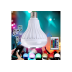 Έξυπνη λάμπα LED E27 με ηχείο και σύνδεση bluetooth που αλλάζει χρώματα και παίζει μουσική.