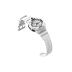 Wonlex KT25 Android 4G παιδικό smartwatch με κάμερα -βιντεοκλήση- GPS - σύνδεση σε WiFi - λευκό χρώμα
