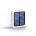 Solar Power Bank (5000mAh) λευκό χρώμα