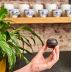 Shelly H&T Αισθητήρας Θερμοκρασίας & Υγρασίας Smart Wi-Fi (μαύρο χρώμα)